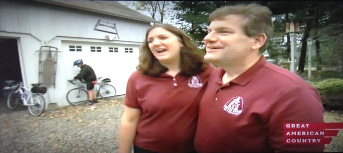 Darren and Lynne Drevik, owners of the Phineas Swann Bed and Breakfast near Jay Peak, Vermont